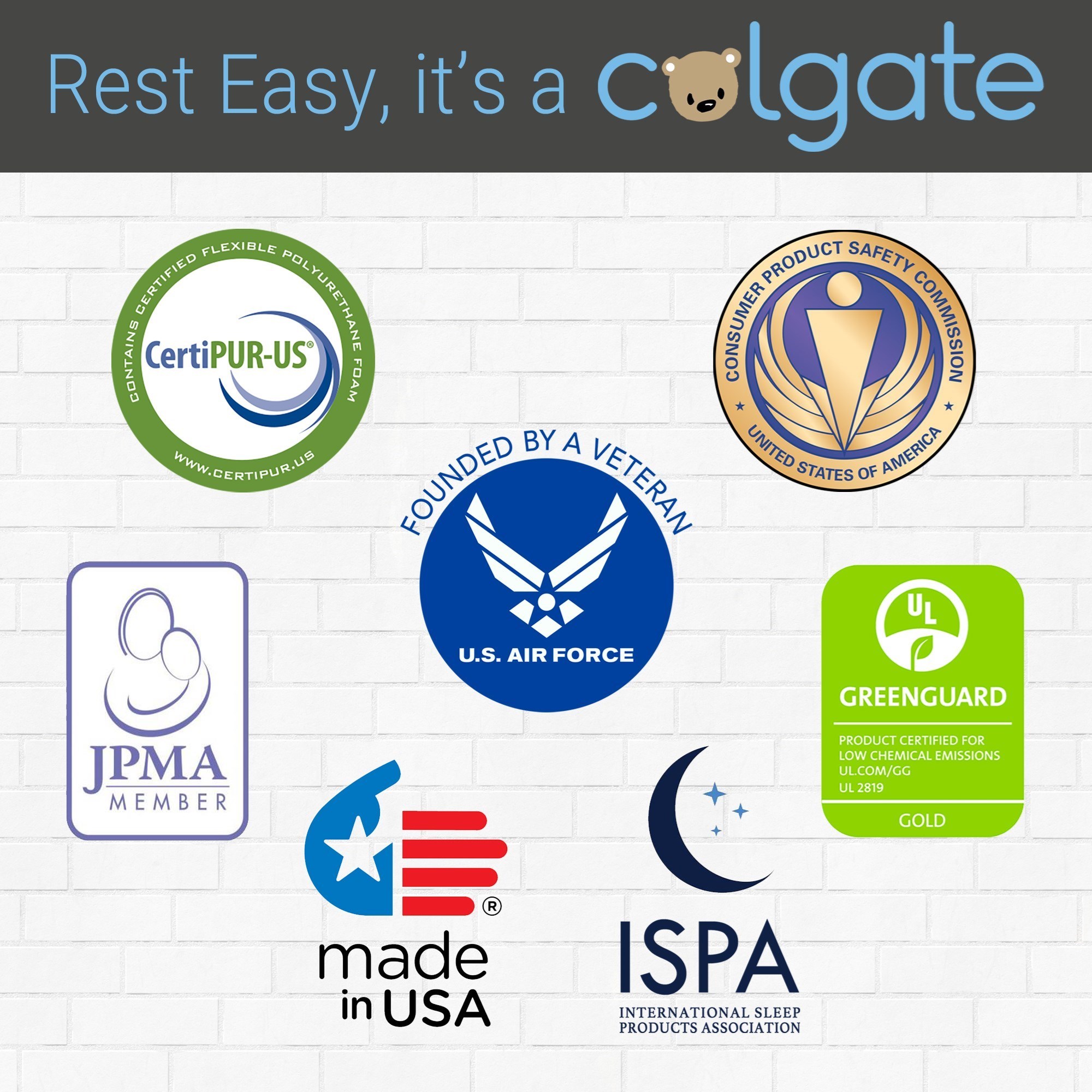 Colgate Mattress Classica III 212707 5 1 2 Foam Crib Mattress Virginia Furniture Market Mattresses